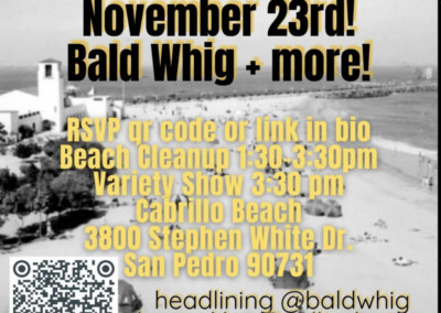 San Pedro Beach Clean Up presents: Pop Up Collaboration Beach Clean Up